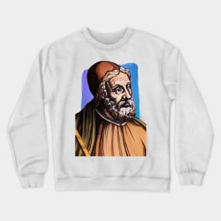 Mathematician Ptolemy illustration Crewneck Sweatshirt